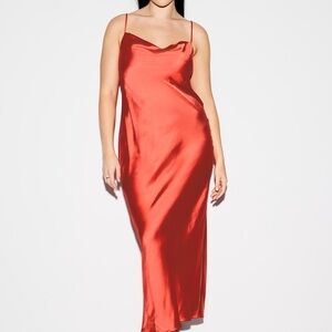 Old Navy Scarlet Satin Chemise​